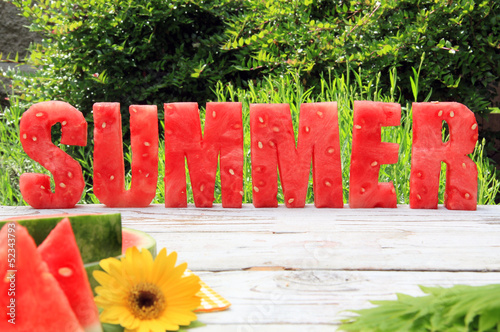 Photo: Watermelon summer Watermelon summer