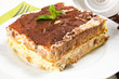 coffee cake on white