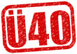ü40 vierzig Stempel  #130513-svg09