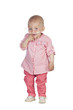 Adorable baby beating the disease