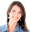 Happy woman smiling