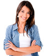 Beautiful casual woman