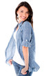 Beautiful woman posing