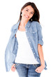 Sweet casual woman