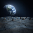Earth moon