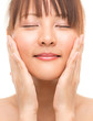 Photo: Facial massaging Facial massaging