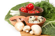 Fresh vegetable and spices