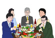 男達の宴会