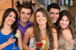 Photo: Group of friends at the bar Group of friends at the bar