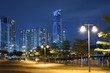 Photo: Sea side promenade in Hong Kong City Sea side promenade in Hong Kong City