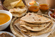 Chapati and roti canai