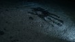 The appearance of handprint ghost