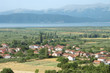 Photo: Village And Prespa Lake In Republic Of Macedonia Village And Prespa Lake In Republic Of Macedonia