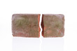 Broken brick isolated