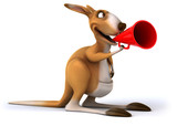 Fun kangaroo