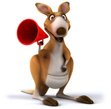 Fun kangaroo