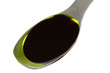 Photo: A Spoon filled with Pumpkin Seed Oil, isolated on white A Spoon filled with Pumpkin Seed Oil, isolated on white