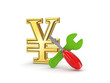 Financial support concept.