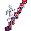 Illustration: Emigration concept. Emigration concept.