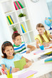 Kids at lesson