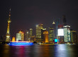 Shanghai skyscrapers. Classical view from bund