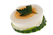 Amuse-gueule avec oeuf dur et persil