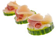 Gourmandises au jambon et parmesan
