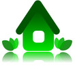 Eco home icon