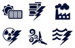 Power and Energy Icons