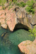 Erosione e marmitta grande a Lanzo (To)