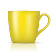 Vektor: big yellow cup big yellow cup