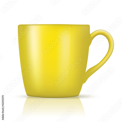 Vector: big yellow cup big yellow cup