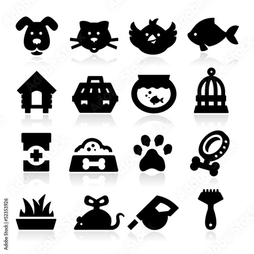 Vector: Pet and Animals Icons Pet and Animals Icons