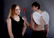 man and woman