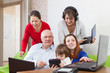 people  uses few various electronic devices
