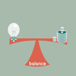 balance between idea and money