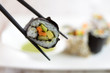Sushi-Röllchen mit Gemüse