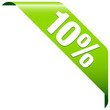 Banner "10%" Green