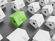 Houses one green