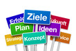 Illustration: Lebens / Geschäftskonzept Lebens / Geschäftskonzept