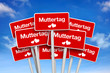 Illustration: Schilder zum Muttertag Schilder zum Muttertag