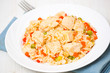 Chicken Breast with Rice and vegetables