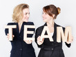 Foto: Two business women as a team Two business women as a team