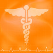 Abstract medical background