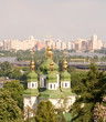 View on Vydubitsky monastery. Kiev. Ukraine.
