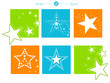 Vector: Star Banner Set Star Banner Set