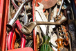Motorcycle repair tools.