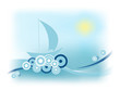 abstract summer template
