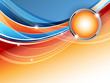background with web button