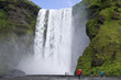 chute d'eau skogafoss